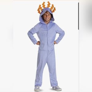 Disguise Minecraft Axolotl Light Purple Kids Costume with Hood Lrg-10-1Year Olds